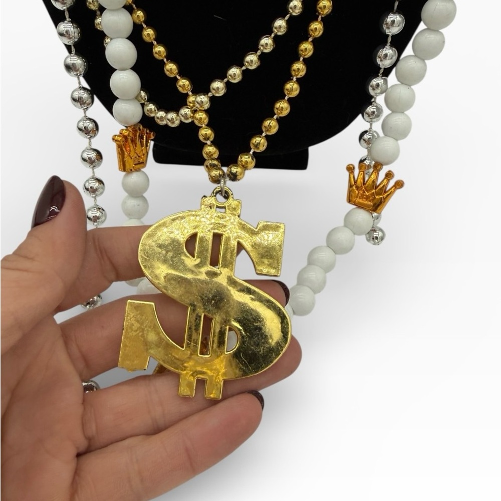 Money & Crowns Beaded Necklace Curated Set - Picture 6 of 7